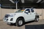 2019 ISUZU D-MAX CREW C/CHAS SX (4x4) TF MY19