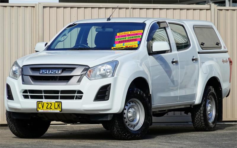 2020 ISUZU D-MAX CREW CAB UTILITY SX (4x4) TF MY19