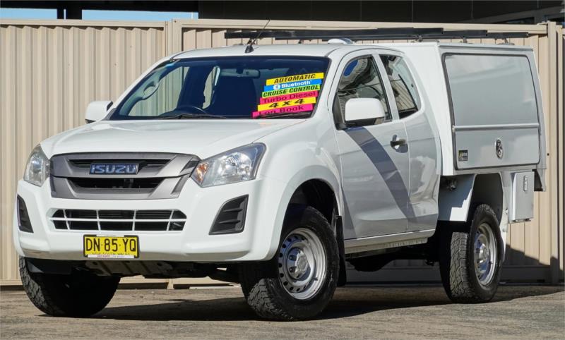 2017 ISUZU D-MAX SPACE CAB UTILITY SX HI-RIDE (4x2) TF MY17