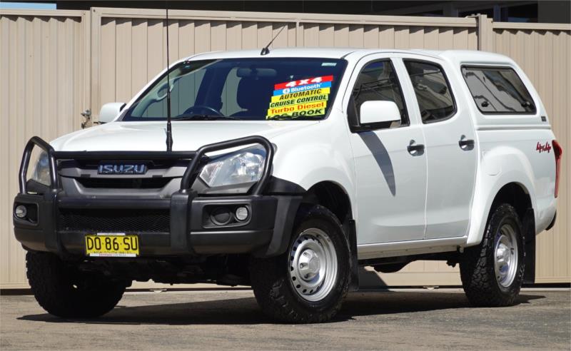2019 ISUZU D-MAX CREW CAB UTILITY SX (4x4) TF MY19