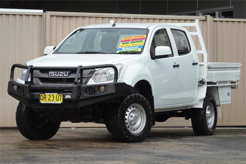 2017 ISUZU D-MAX CREW C/CHAS SX (4x4) TF MY17