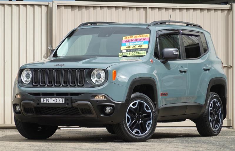 2016 JEEP RENEGADE 4D WAGON TRAILHAWK BU