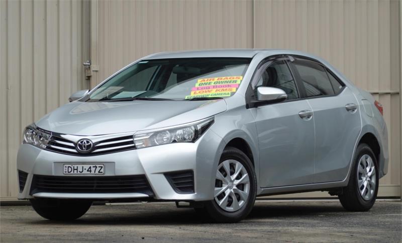 2014 TOYOTA COROLLA 4D SEDAN ASCENT ZRE172R