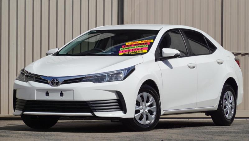 2019 TOYOTA COROLLA 4D SEDAN ASCENT ZRE172R MY17
