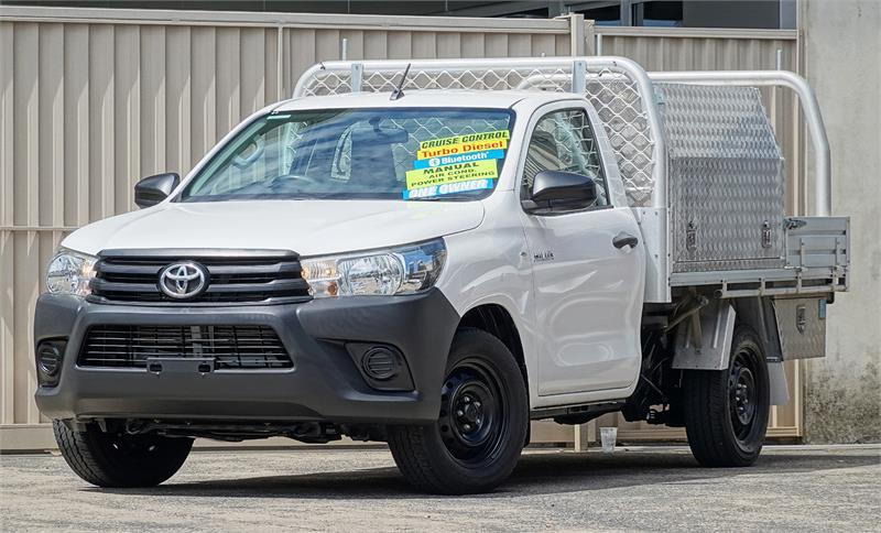 2016 TOYOTA HILUX C/CHAS WORKMATE GUN122R