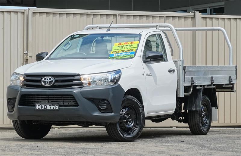 2016 TOYOTA HILUX C/CHAS WORKMATE TGN121R