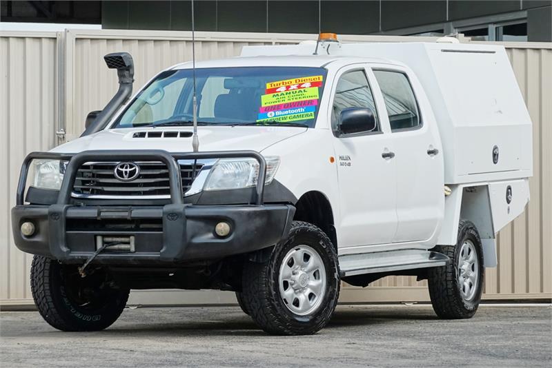 2012 TOYOTA HILUX DUAL CAB P/UP SR (4x4) KUN26R MY12