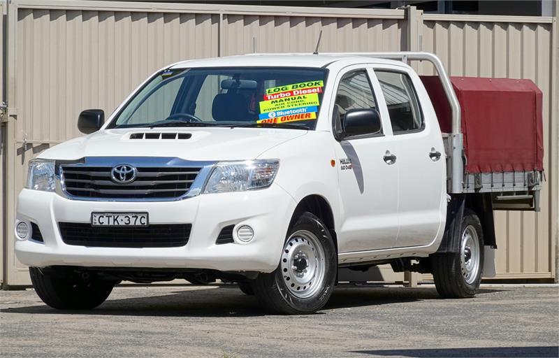 2014 TOYOTA HILUX DUAL CAB P/UP SR KUN16R MY14