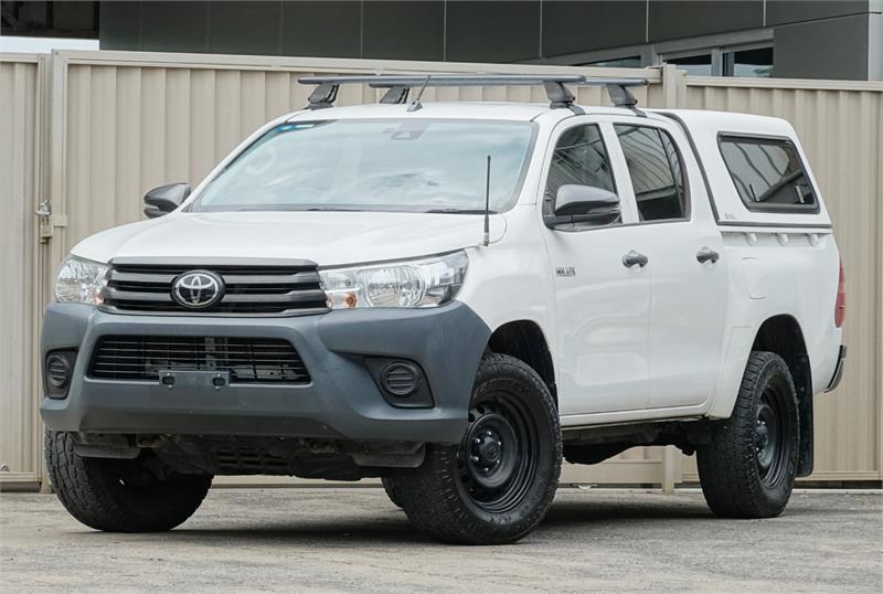 2020 TOYOTA HILUX DOUBLE CAB P/UP WORKMATE (4x4) GUN125R MY19 UPGRADE