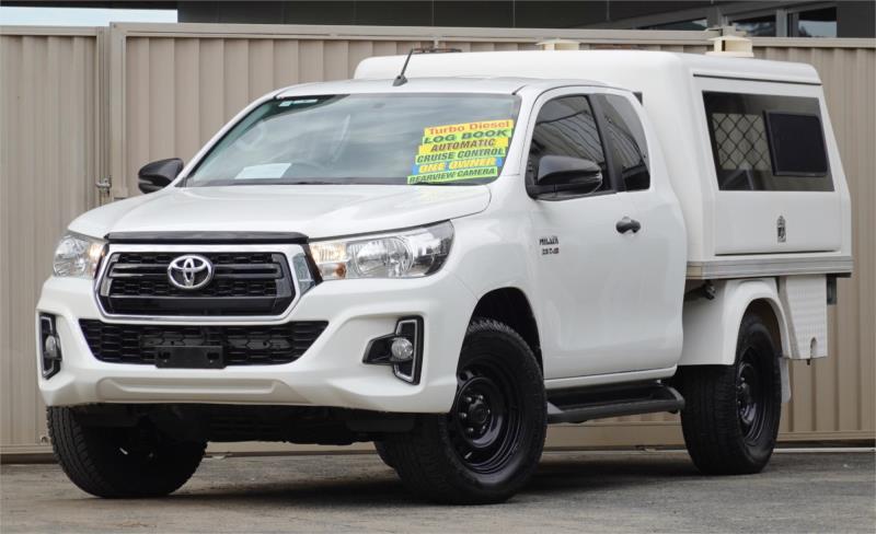 2018 TOYOTA HILUX X CAB C/CHAS SR (4x4) GUN126R MY19