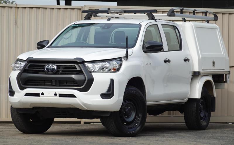 2021 TOYOTA HILUX DOUBLE C/CHAS WORKMATE (4x4) GUN125R FACELIFT