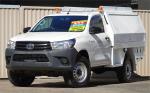 2016 TOYOTA HILUX C/CHAS WORKMATE (4x4) GUN125R