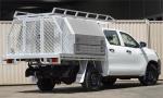 2016 TOYOTA HILUX DUAL CAB UTILITY WORKMATE TGN121R