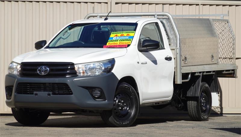 2016 TOYOTA HILUX C/CHAS WORKMATE GUN122R