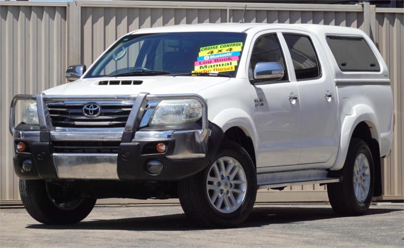 2012 TOYOTA HILUX DUAL CAB P/UP SR5 (4x4) KUN26R MY12
