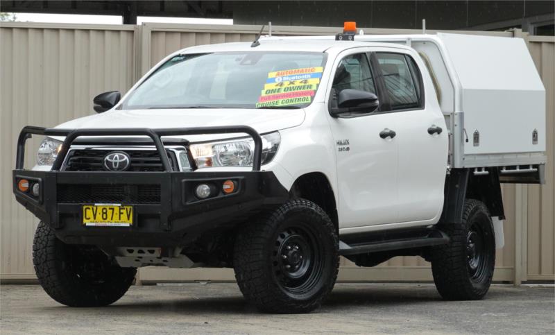 2019 TOYOTA HILUX DOUBLE C/CHAS SR (4x4) GUN126R MY19 UPGRADE