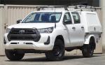 2022 TOYOTA HILUX DOUBLE C/CHAS WORKMATE (4x4) GUN125R