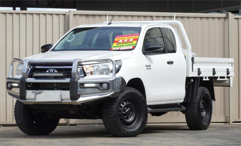 2018 TOYOTA HILUX X CAB C/CHAS SR (4x4) GUN126R MY17