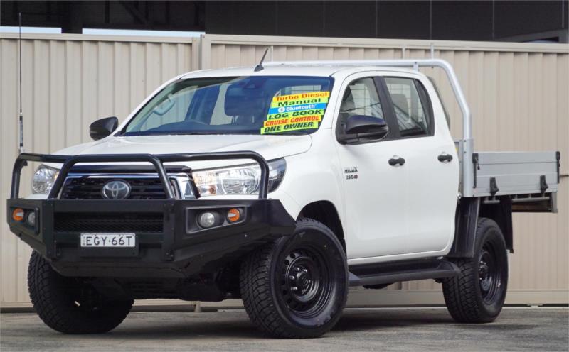2019 TOYOTA HILUX DOUBLE C/CHAS SR (4x4) GUN126R MY19