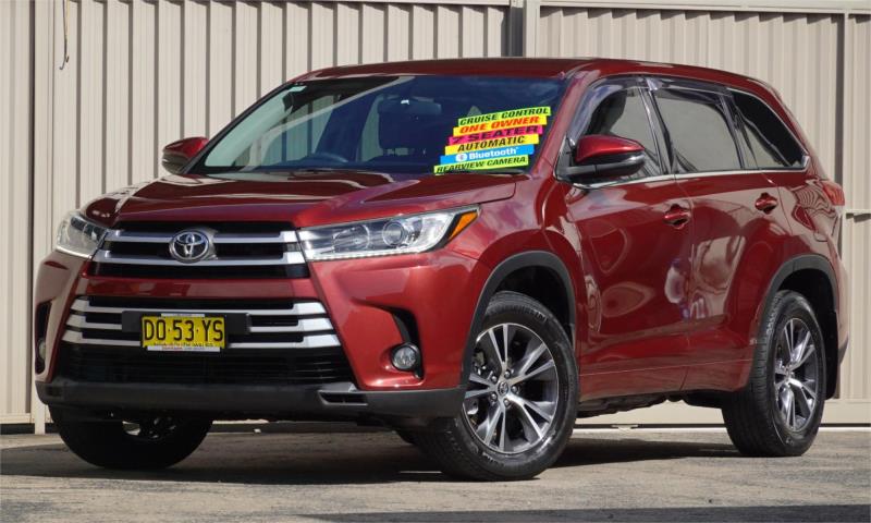 2017 TOYOTA KLUGER 4D WAGON GX (4x2) GSU50R MY17