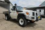 2017 TOYOTA LANDCRUISER C/CHAS WORKMATE (4x4) VDJ79R MY18