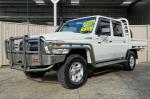2017 TOYOTA LANDCRUISER DOUBLE C/CHAS GXL (4x4) LC70 VDJ79R MY17
