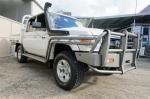 2017 TOYOTA LANDCRUISER DOUBLE C/CHAS GXL (4x4) LC70 VDJ79R MY17