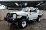 2018 TOYOTA LANDCRUISER DOUBLE C/CHAS WORKMATE (4x4) VDJ79R MY18