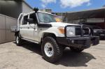 2013 TOYOTA LANDCRUISER DOUBLE C/CHAS WORKMATE (4x4) VDJ79R MY12 UPDATE