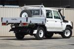 2013 TOYOTA LANDCRUISER DOUBLE C/CHAS WORKMATE (4x4) VDJ79R MY12 UPDATE