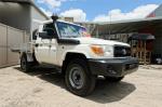 2013 TOYOTA LANDCRUISER C/CHAS WORKMATE (4x4) VDJ79R MY12 UPDATE