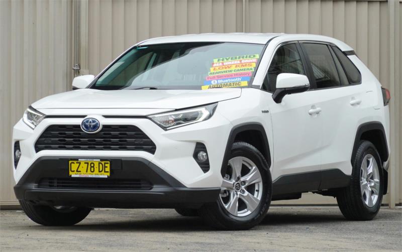 2020 TOYOTA RAV4 5D WAGON GX (AWD) HYBRID NAV AXAH54R